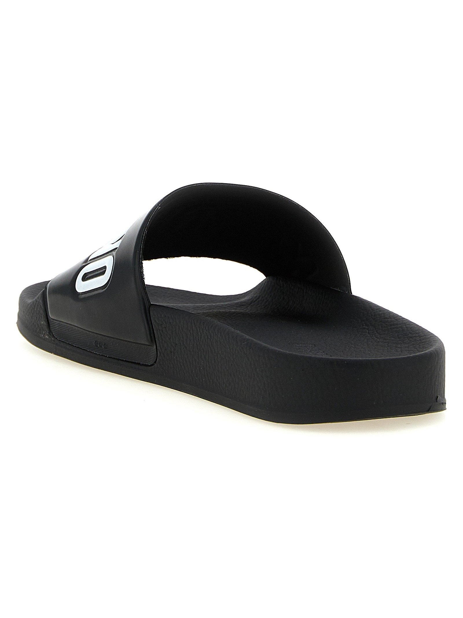 Moschino Pool Slide — Black, view 3