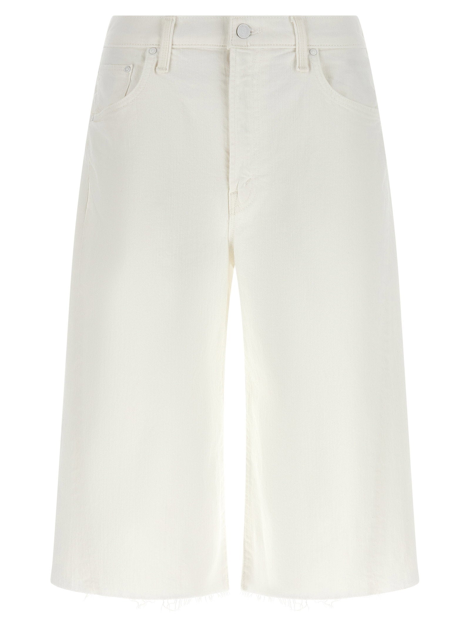 Mother Bermuda Shorts — Cream by Mother