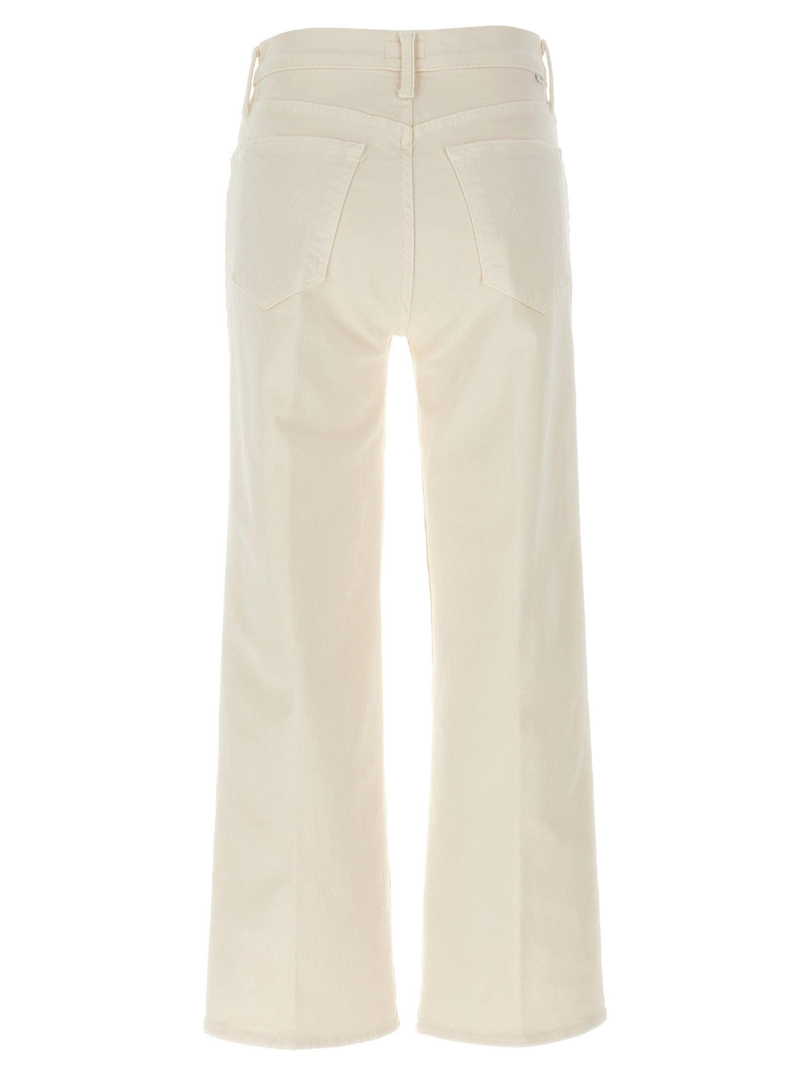 Mother Rambler Jeans — Cream, view 2