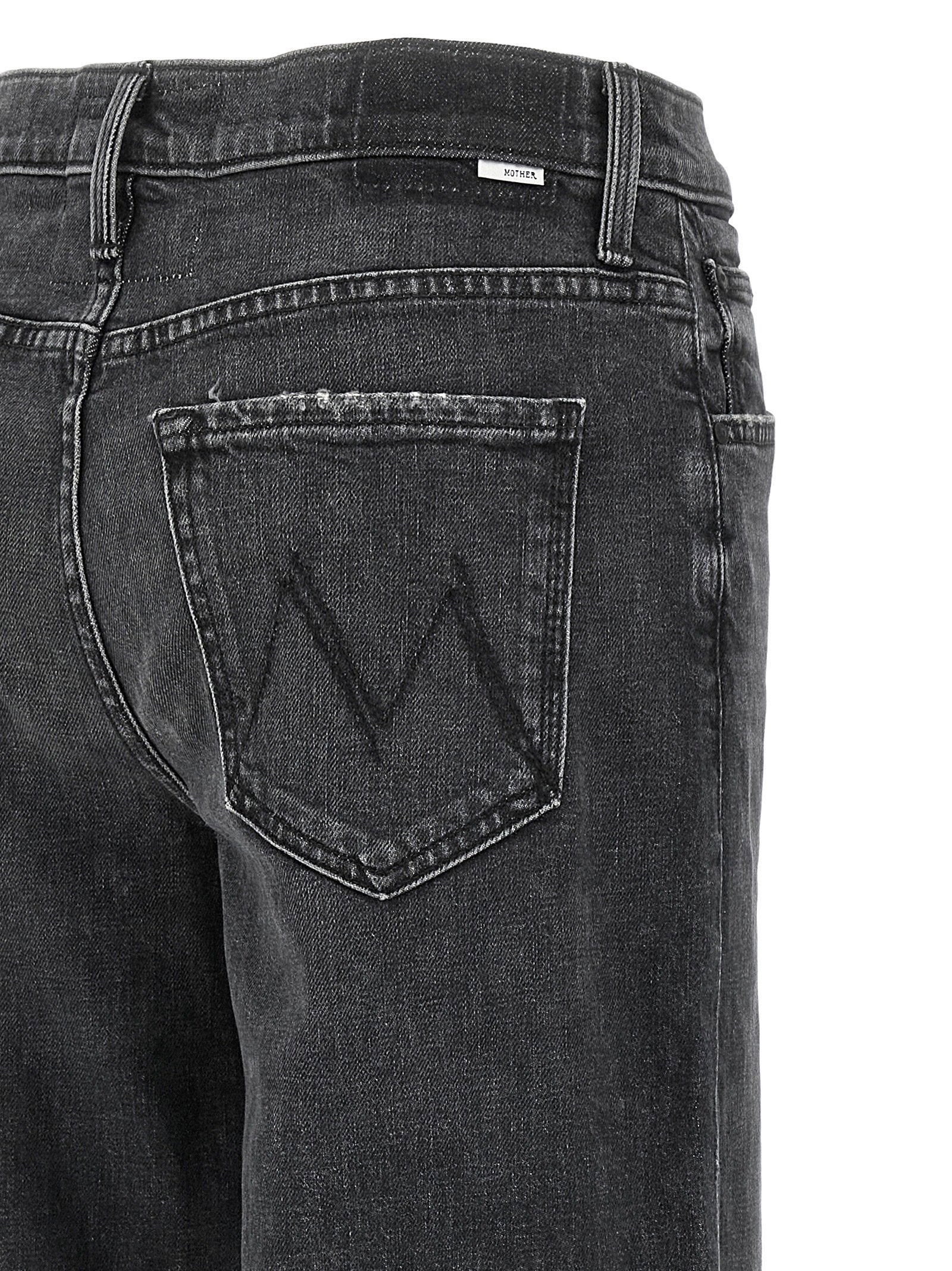 Mother Jeans — Charcoal, view 4