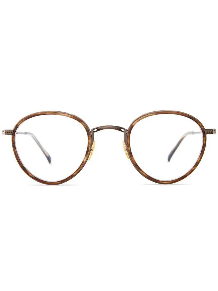 Mr. Leight BRISTOLCTOBATG Eyeglasses — Brown by Mr. Leight