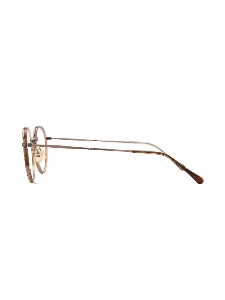 Mr. Leight BRISTOLCTOBATG Eyeglasses — Brown, view 2