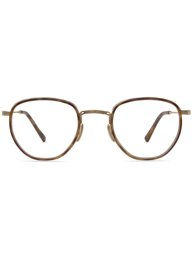 Mr. Leight ROKUCYJKTG Eyeglasses — Brown by Mr. Leight