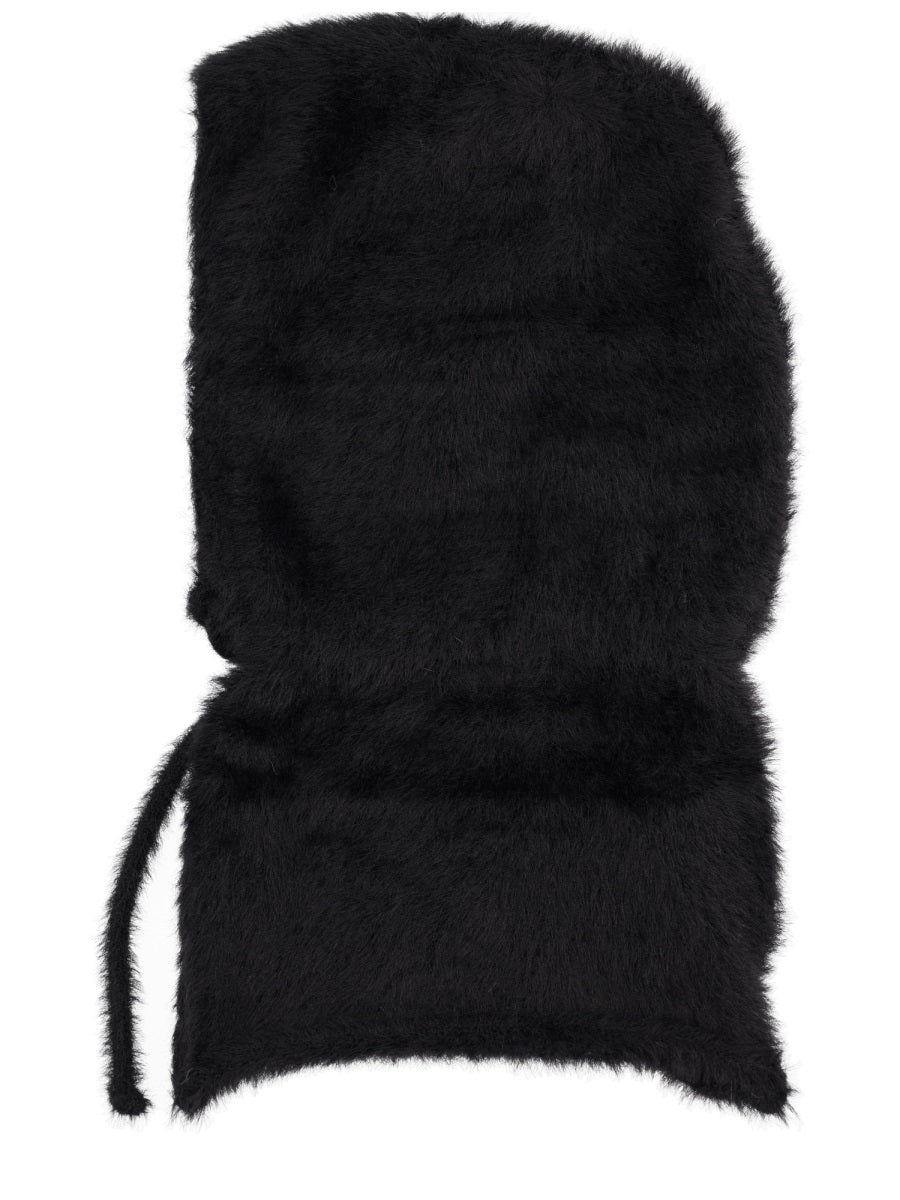 MSGM 3941MDL11_25775199 Knitted Balaclava Winter Hat — Black, view 2