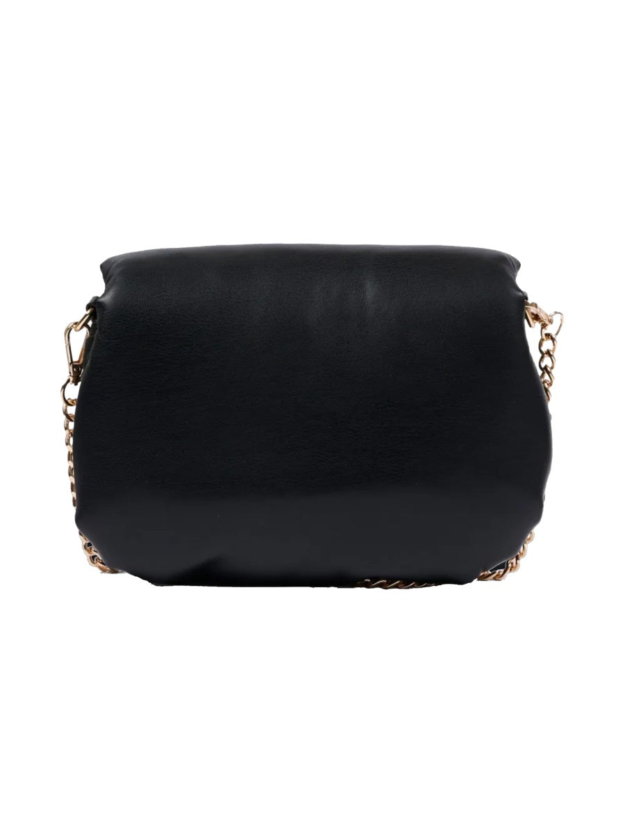 MSGM Eco-Leather Shoulder Bag — Black by Msgm