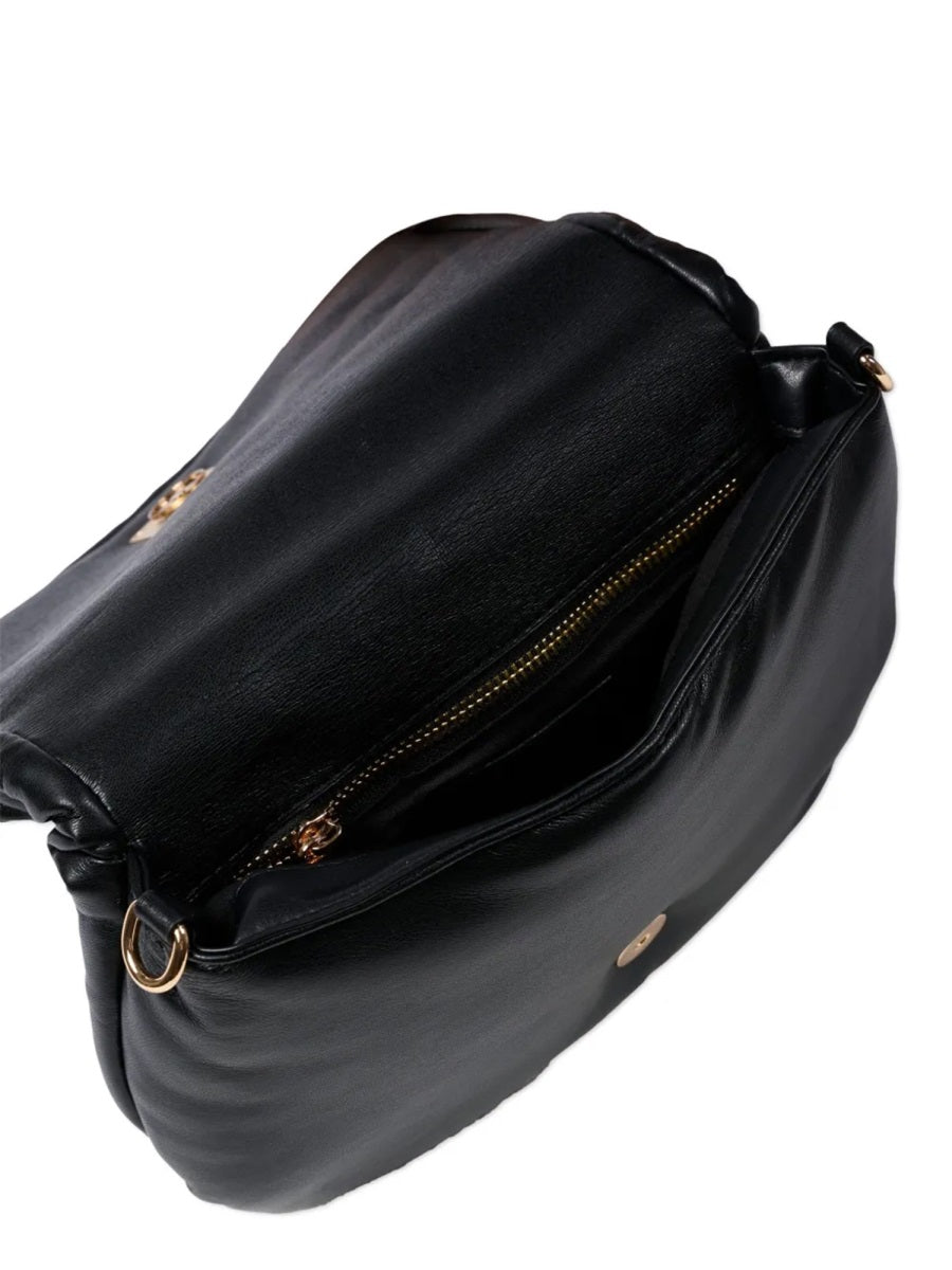 MSGM Eco-Leather Shoulder Bag — Black, view 2