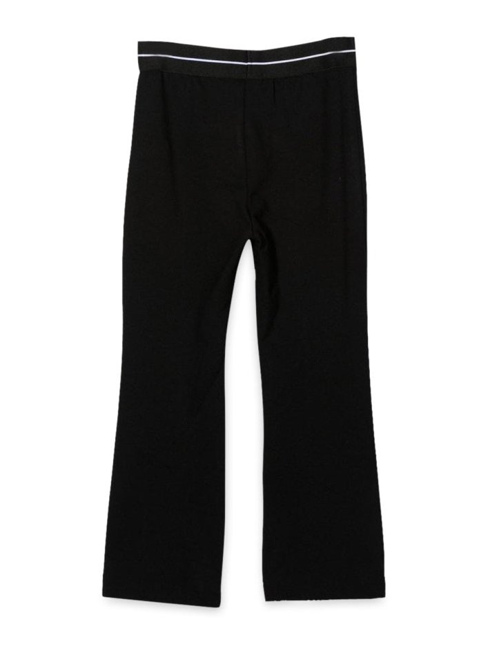 MSGM Milan Stitch Trousers — Black, view 3