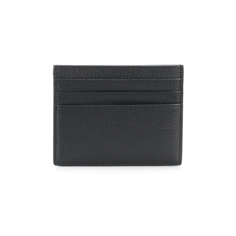 Mulberry Textured Leather Card Holder Wallet — Black, view 3