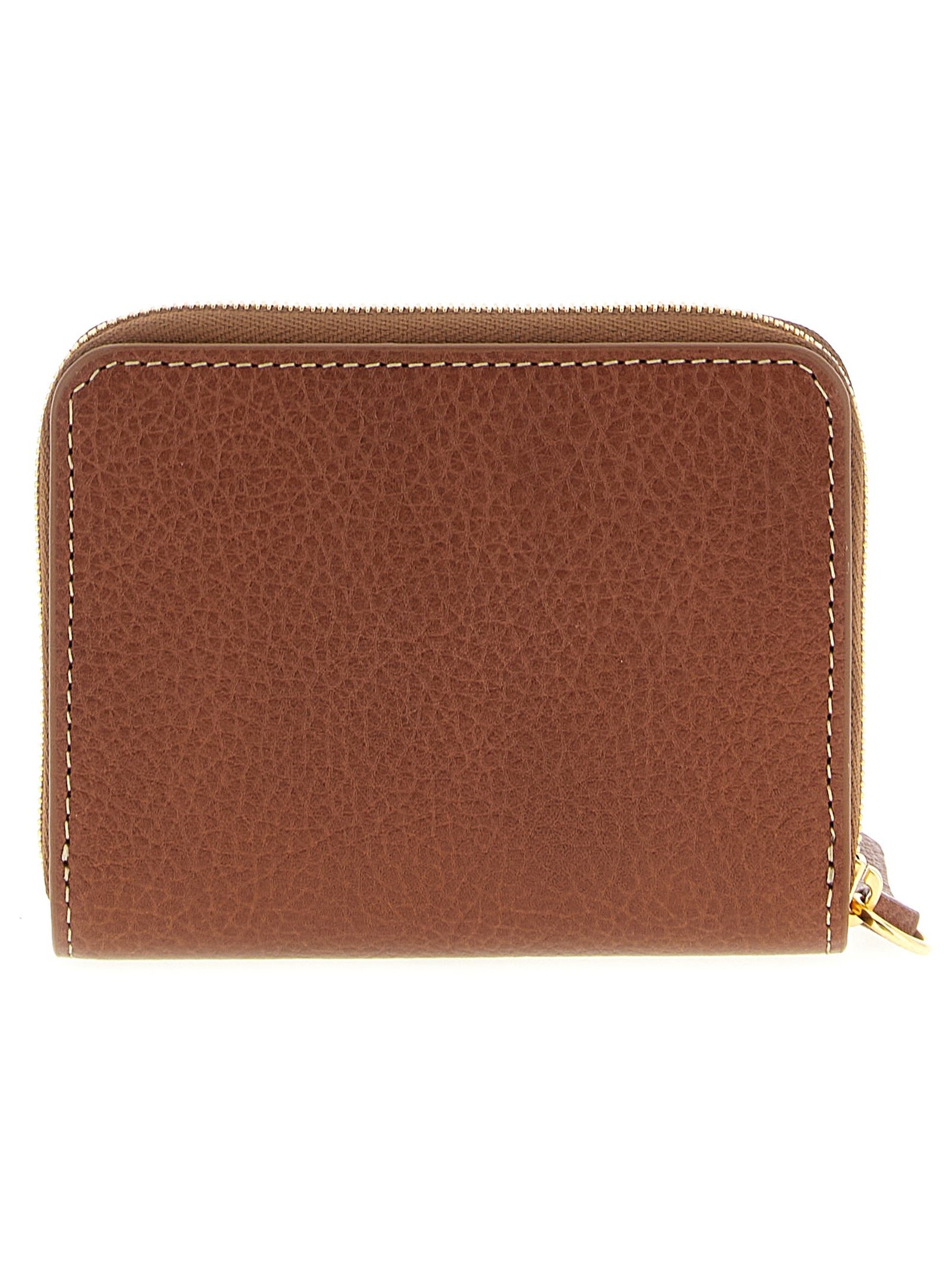 Mulberry Zip-Around Bovine Leather Wallet — Brown, view 2