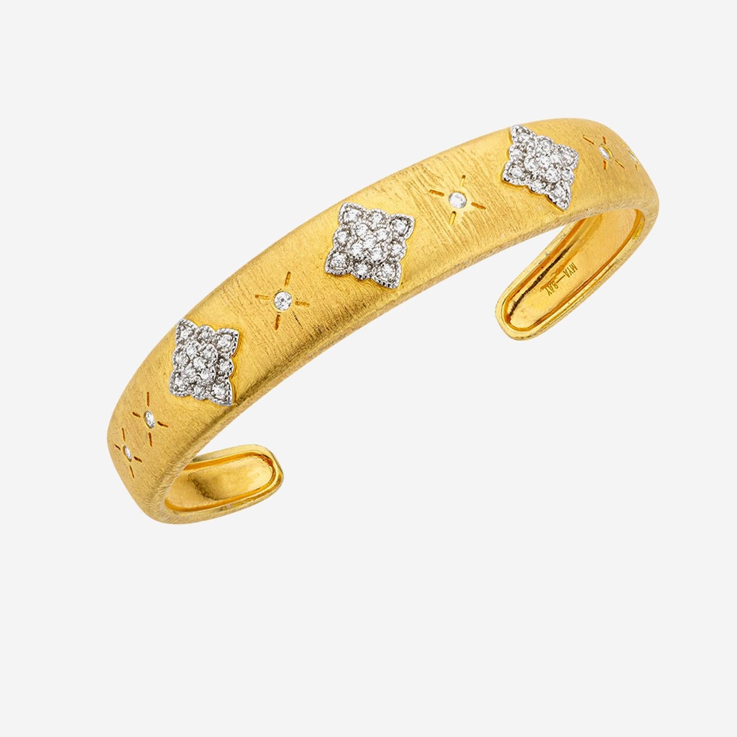 Mya Bay Mira Cuff Bracelet — Gold by Mya Bay
