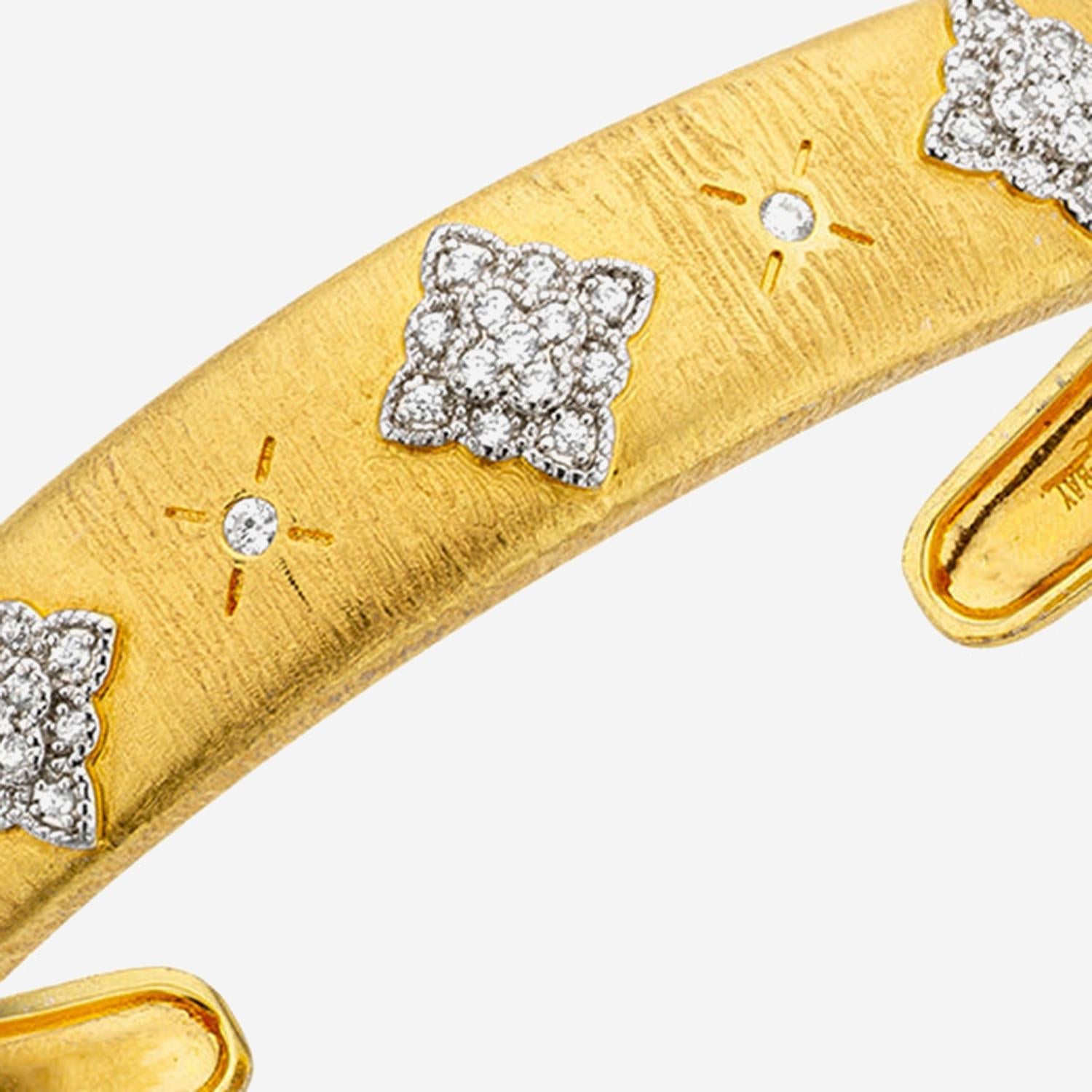 Mya Bay Mira Cuff Bracelet — Gold, view 2
