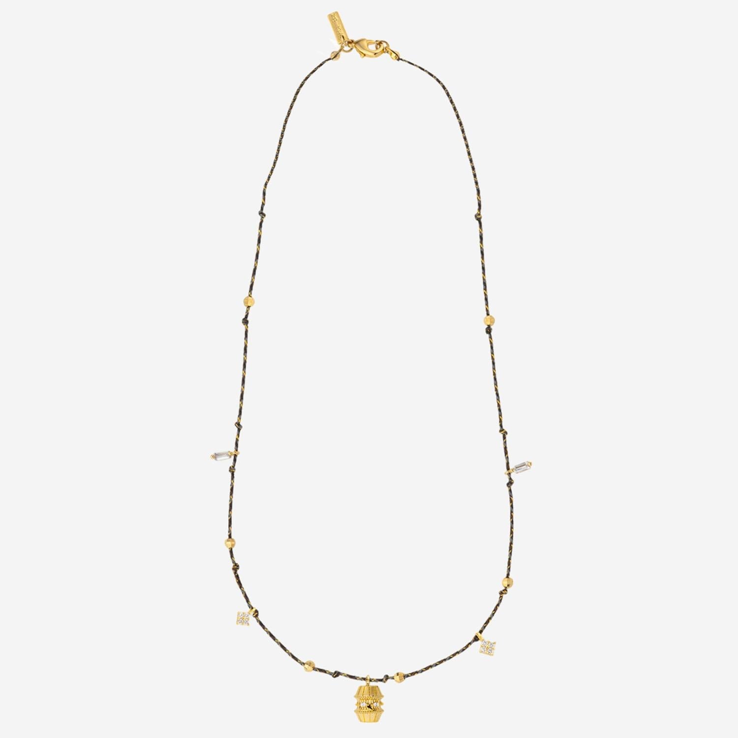 Mya Bay Liberty Talisman Necklace — Gold by Mya Bay