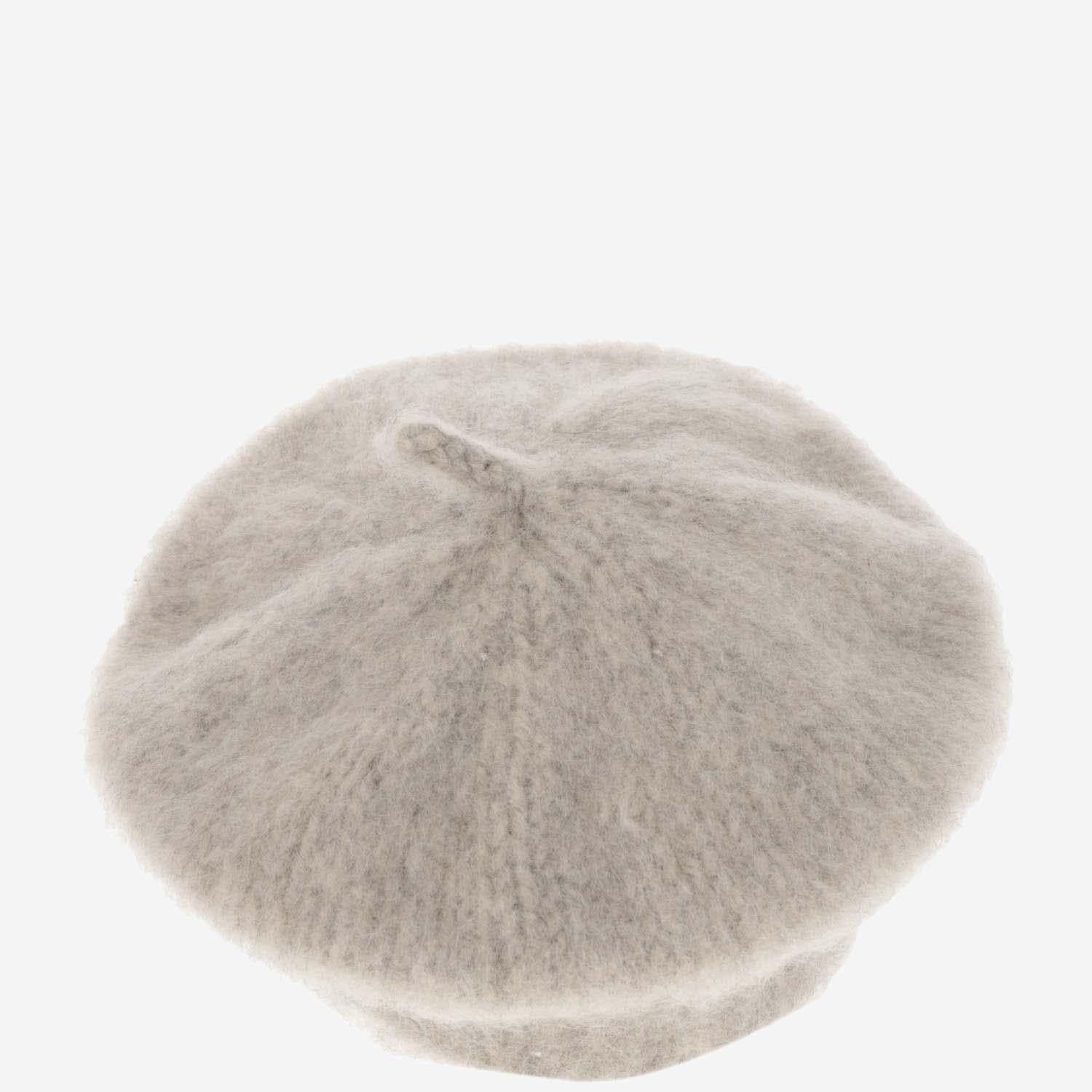 Myssy JAKALA Wool Beret — Gray, view 3