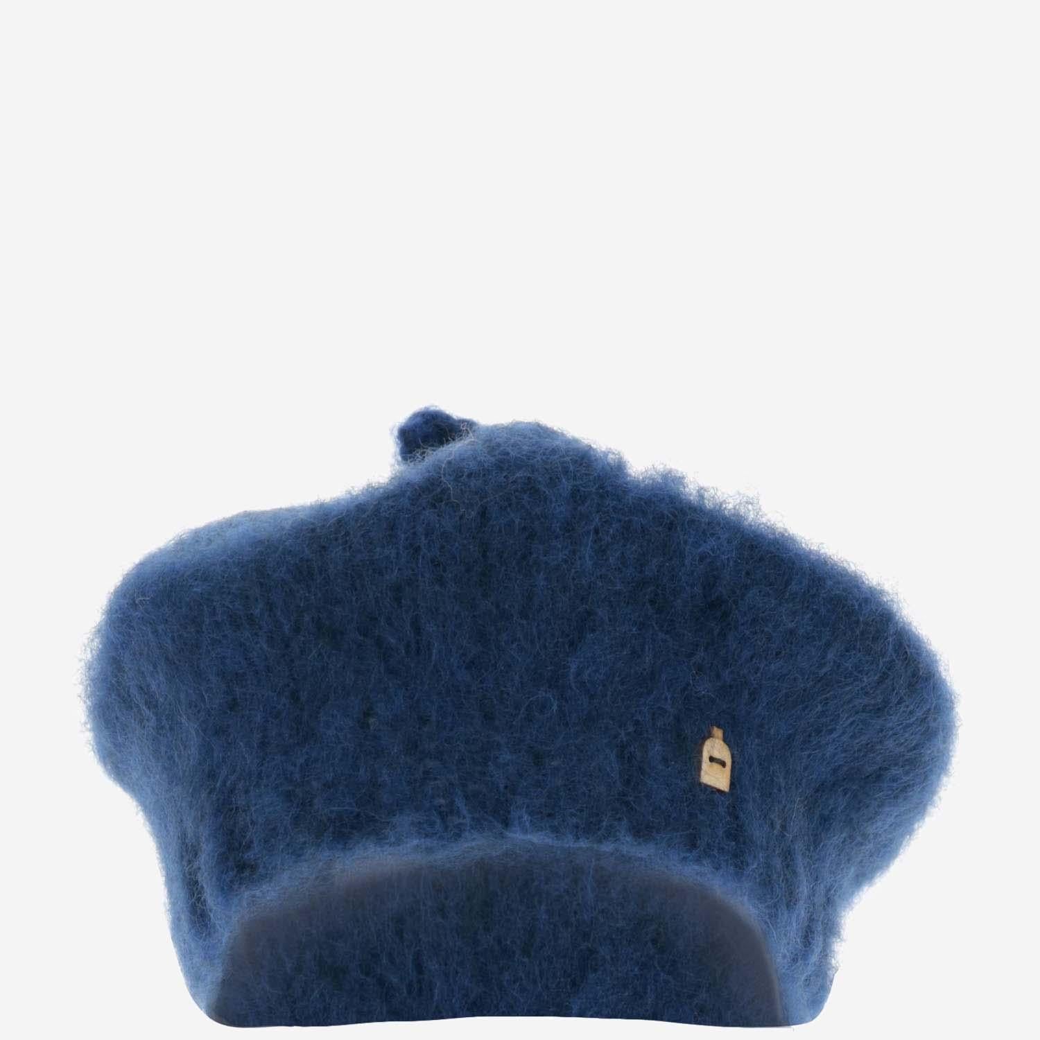 Myssy NOKI Wool Basket Beret — Navy by Myssy