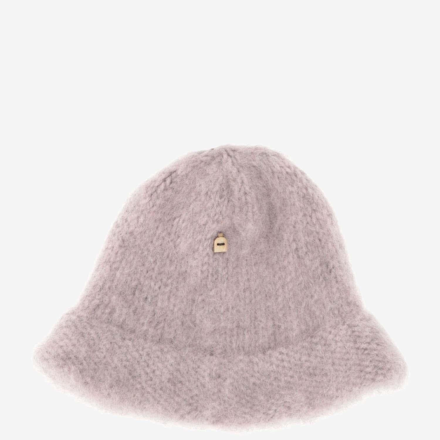 Myssy RUNO Finnshep Wool Bucket Hat — Pink, view 3