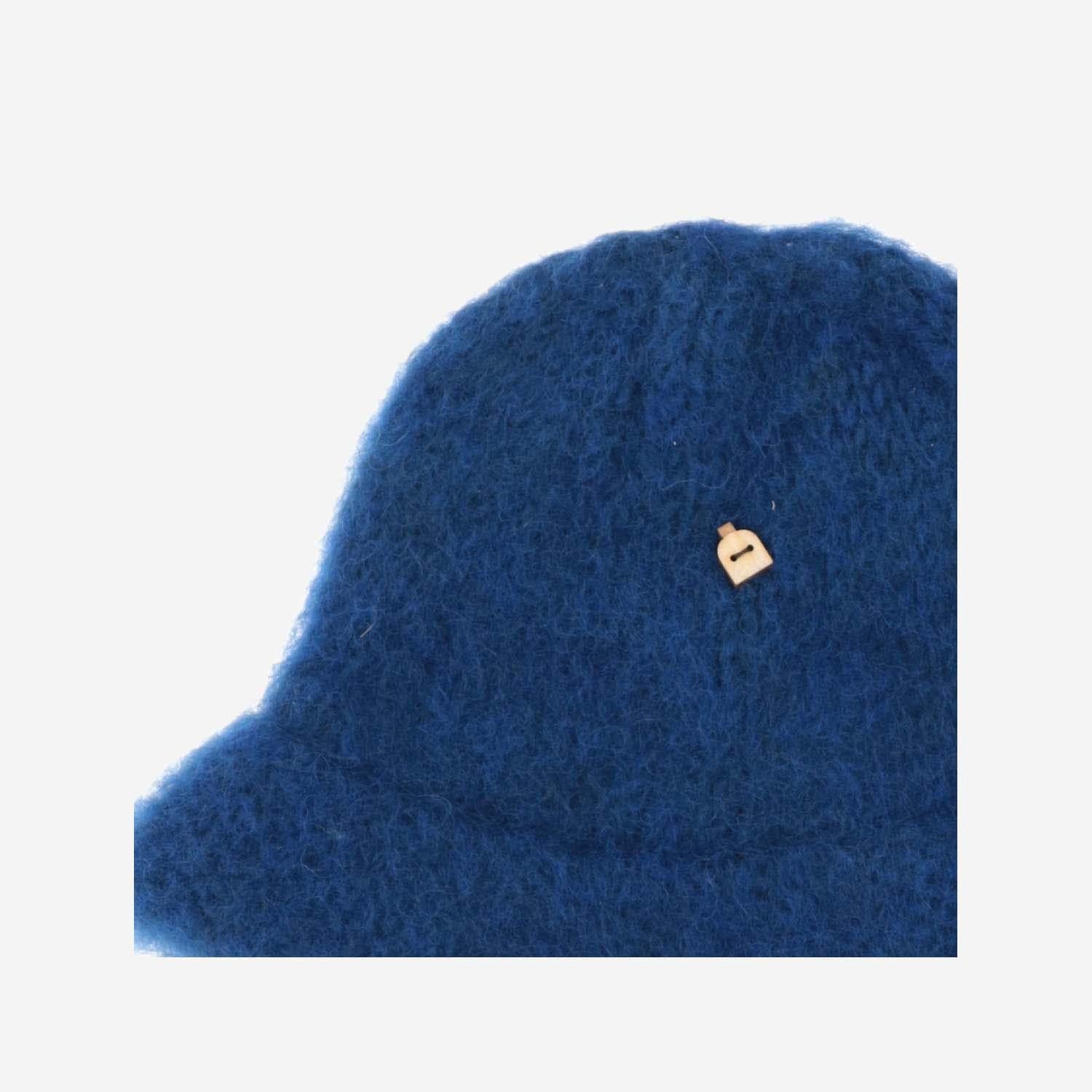 Myssy ULAPPA Finnshep Wool Bucket Hat — Navy, view 3