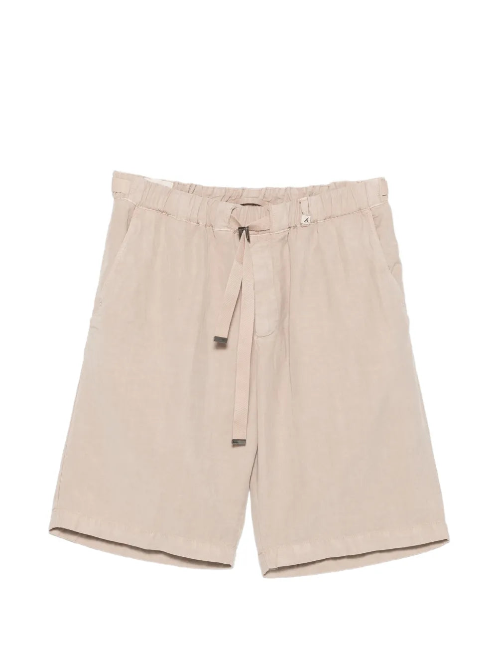 Myths Belted Elasticated Chino Shorts — Beige by Myths