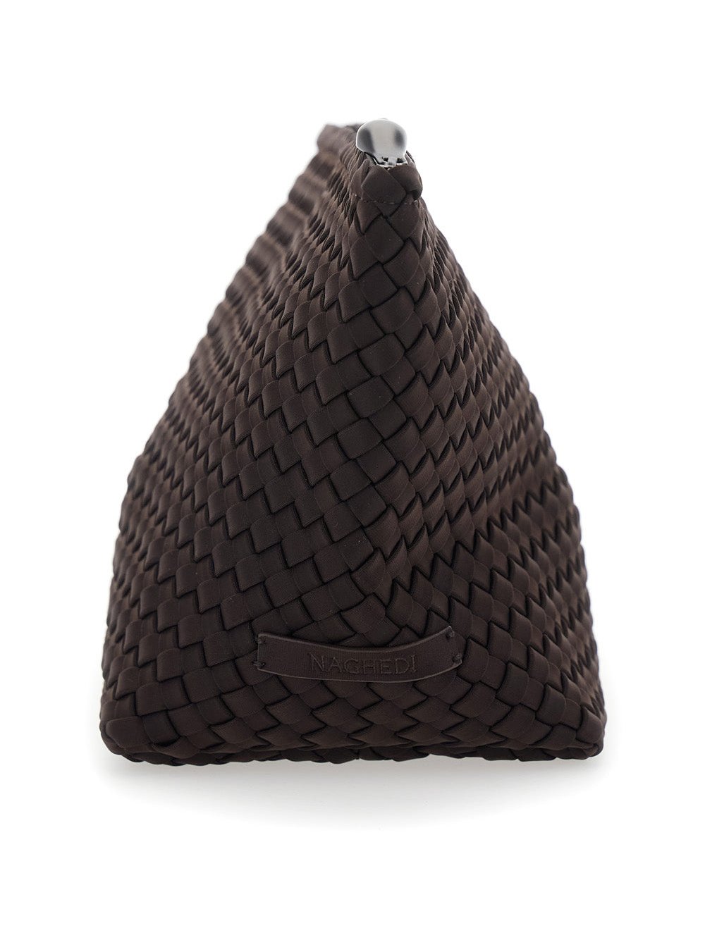 Naghedi Portofino Clutch — Brown, view 3