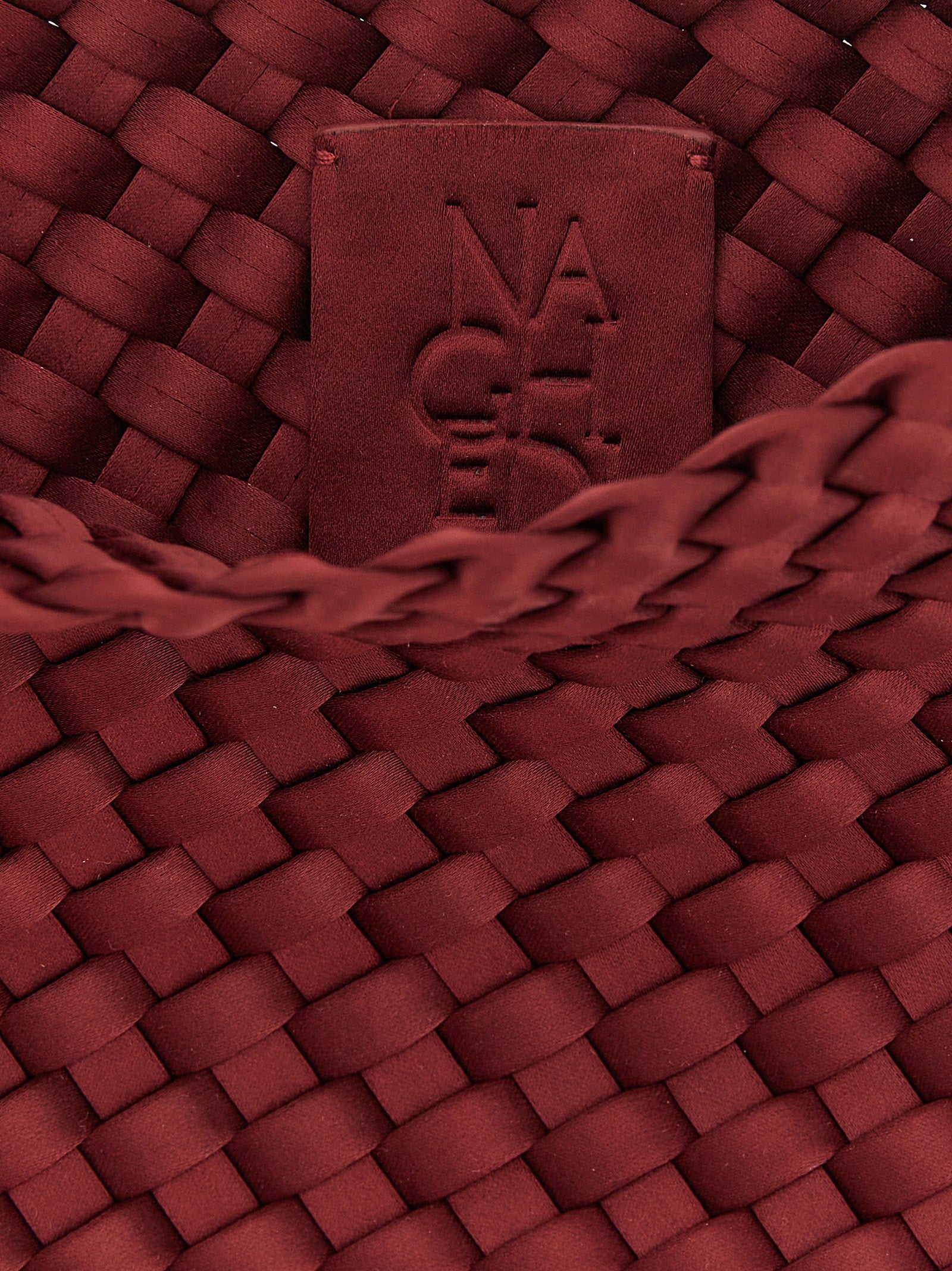 Naghedi Kyoto Clutch — Garnet Red, view 4