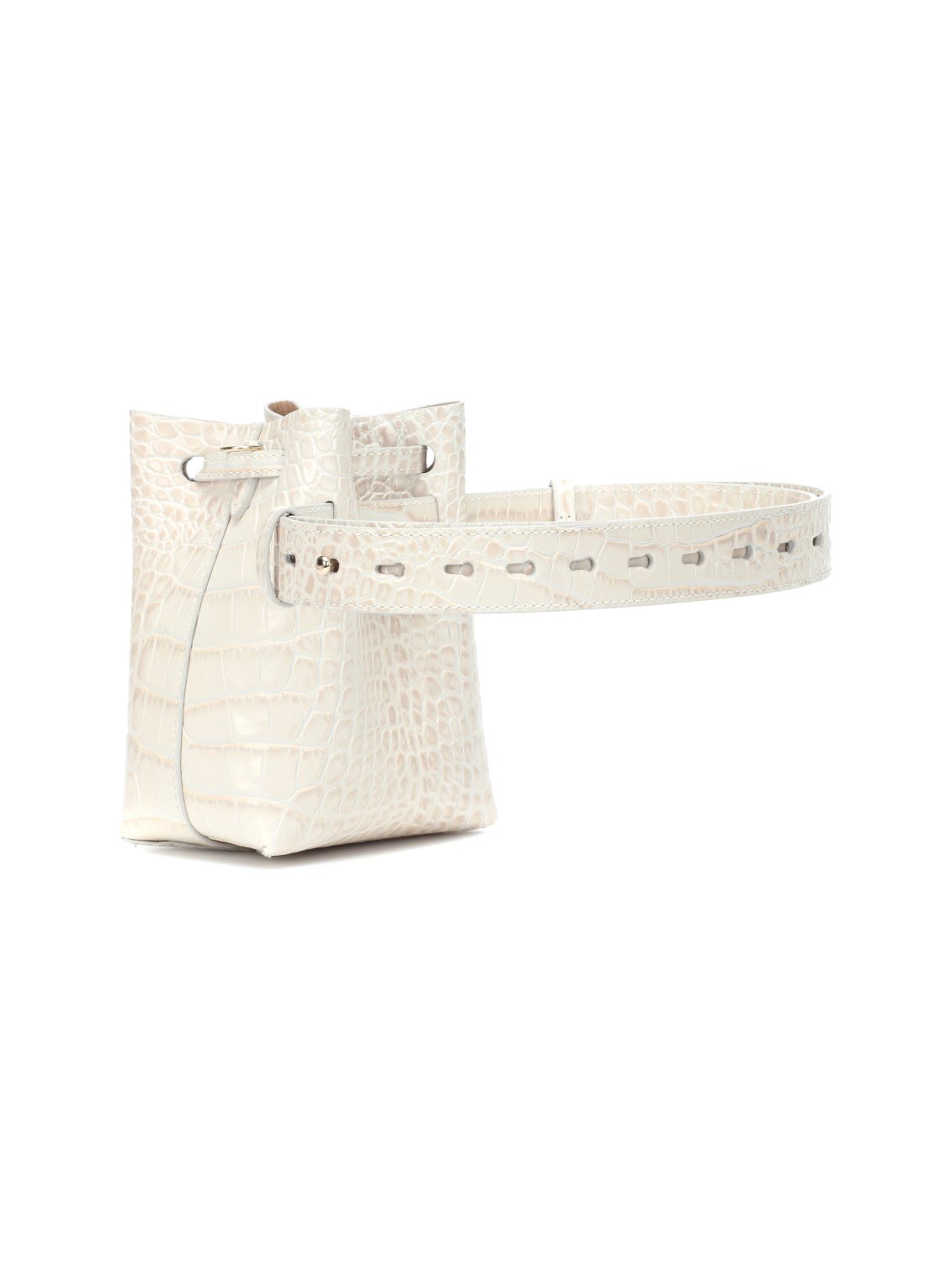 Nanushka Minee Bucket Bag — Beige by Nanushka
