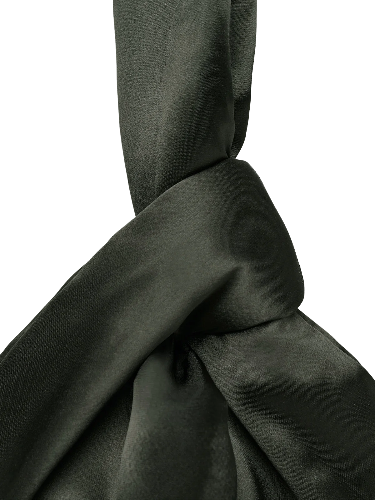 Nanushka Jen Slip Tote Bag — Green, view 2