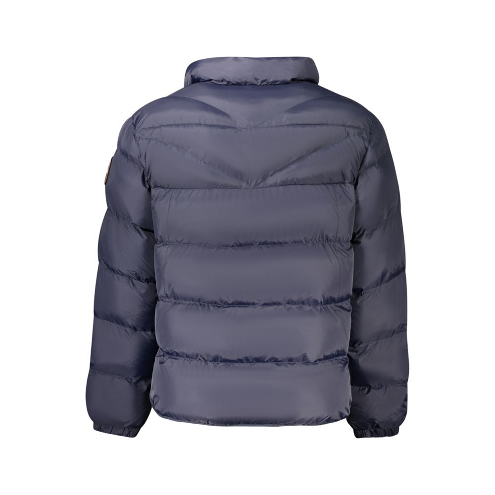 Napapijri Quilted Recycled Polyamide Down Jacket — Blue, view 2