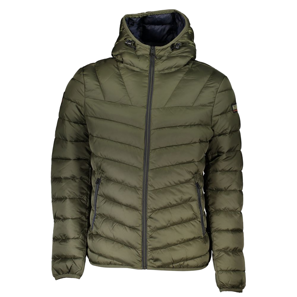 Napapijri Quilted Polyamide Down Jacket — Green by Napapijri