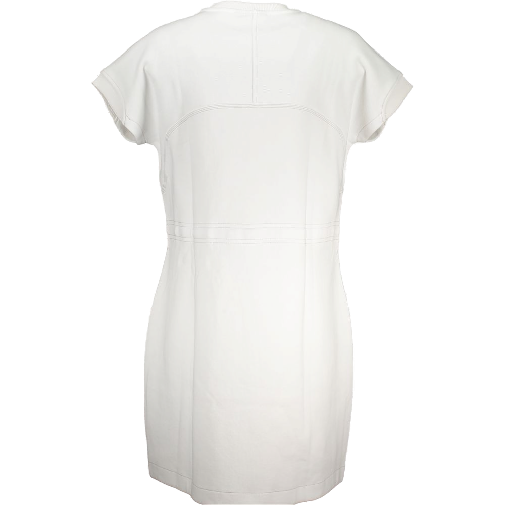 Napapijri Cotton-Blend Sports Dress — White, view 2