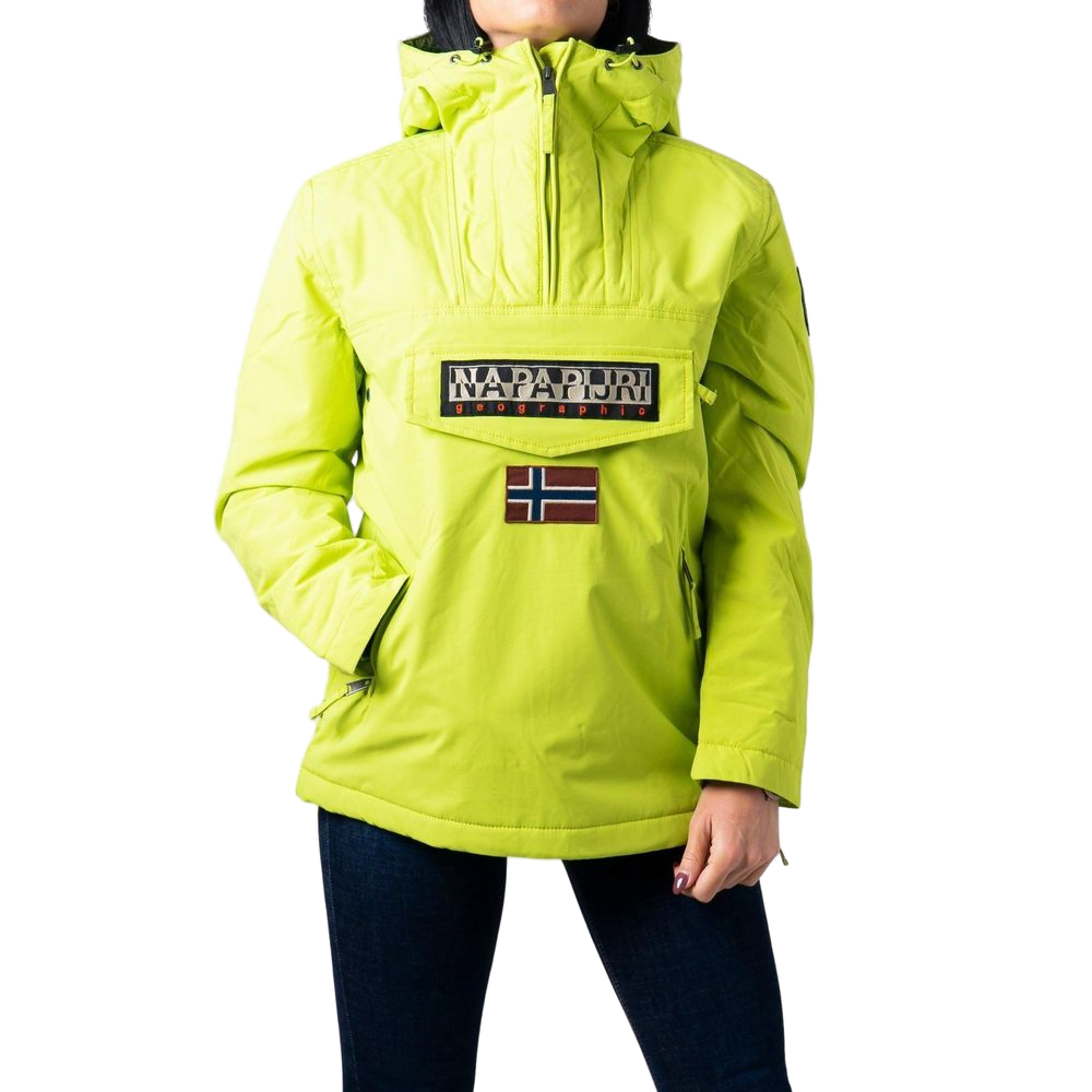 Napapijri Nylon Shell Jacket — Yellow by Napapijri