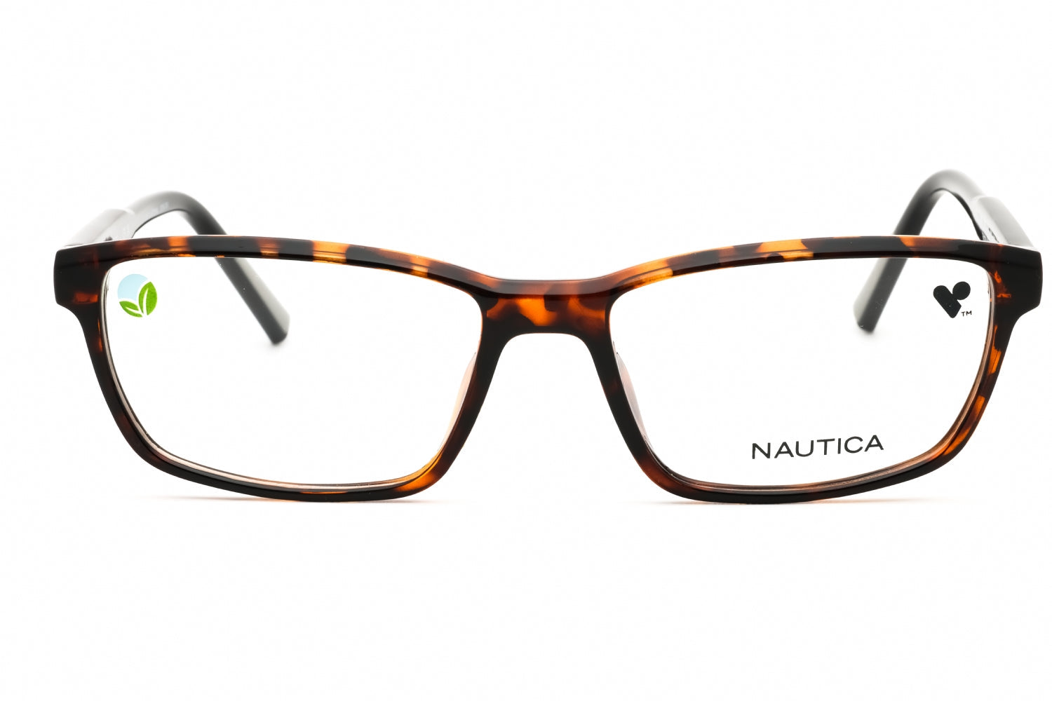 Nautica N8199 Eyeglasses — Brown, view 2