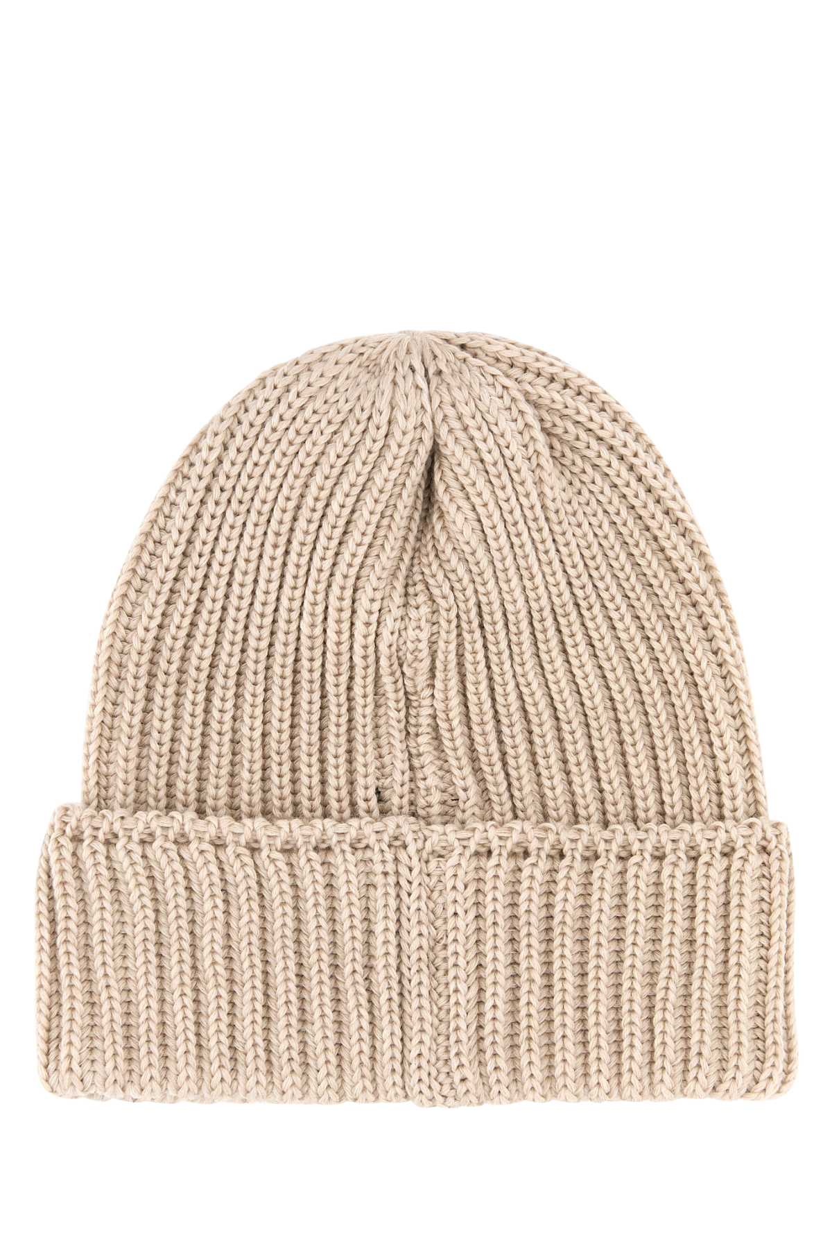 Needles WATCH Merino Wool Beanie — Beige, view 2