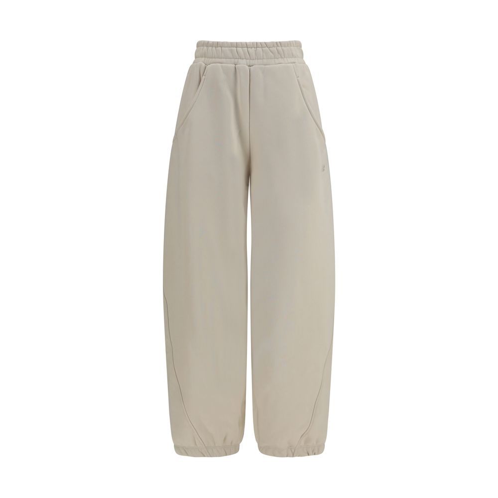 New Balance Cotton Fleece Joggers — Beige by New Balance