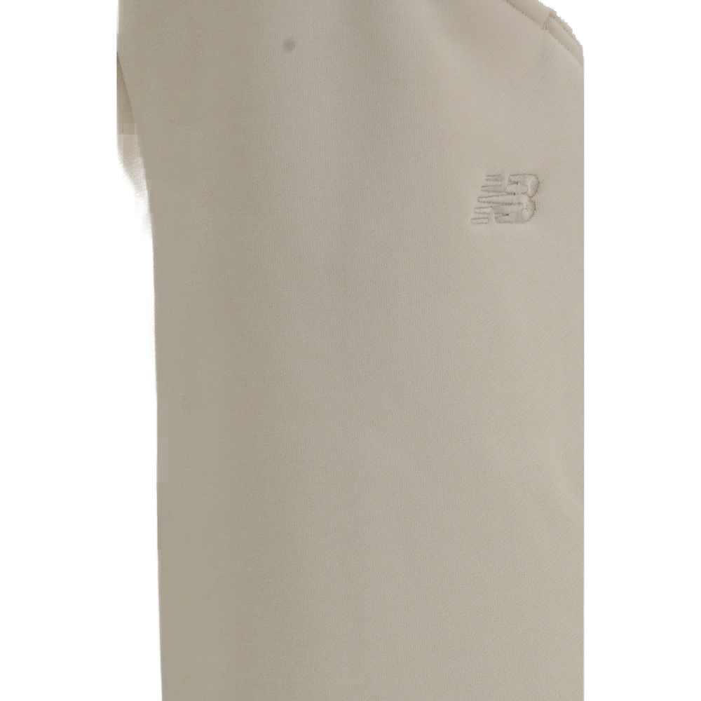 New Balance Cotton Fleece Joggers — Beige, view 3