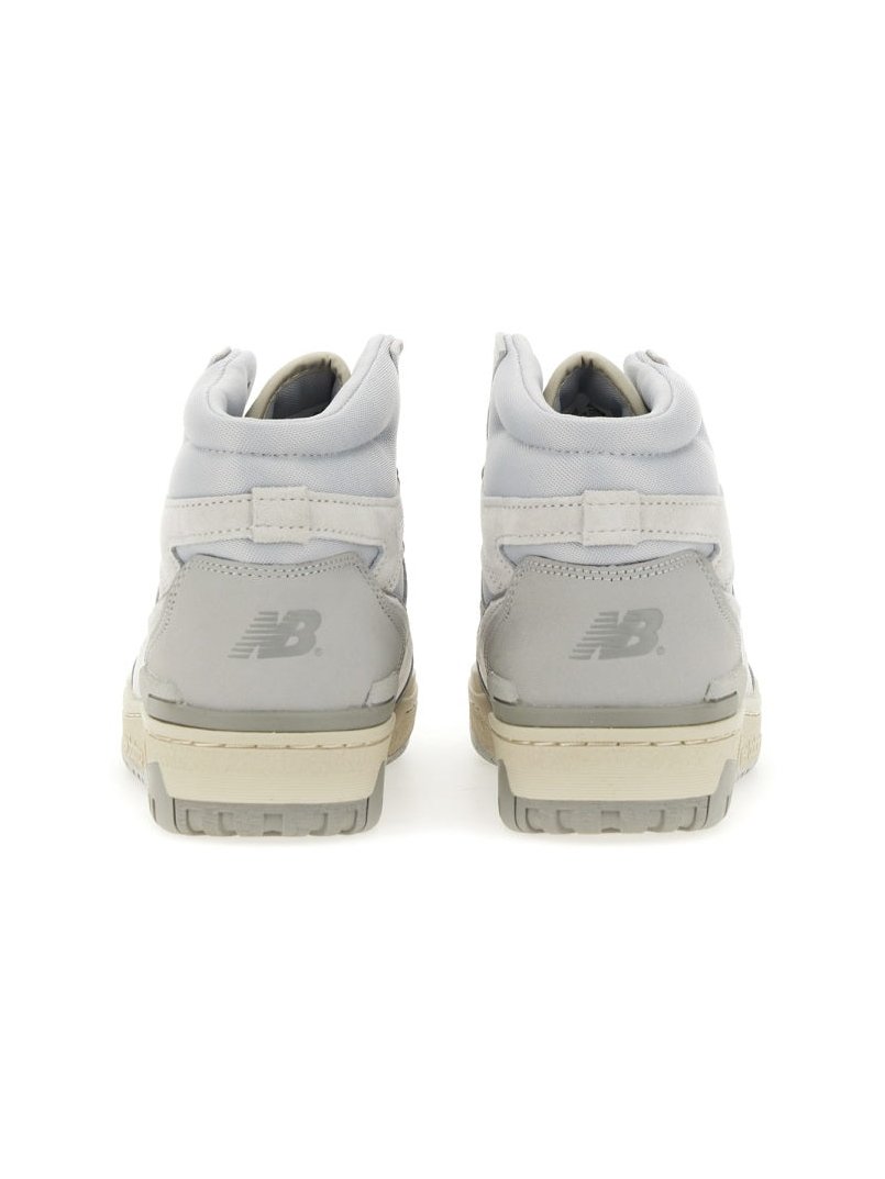 New Balance Leather Upper Sneaker — Gray by New Balance