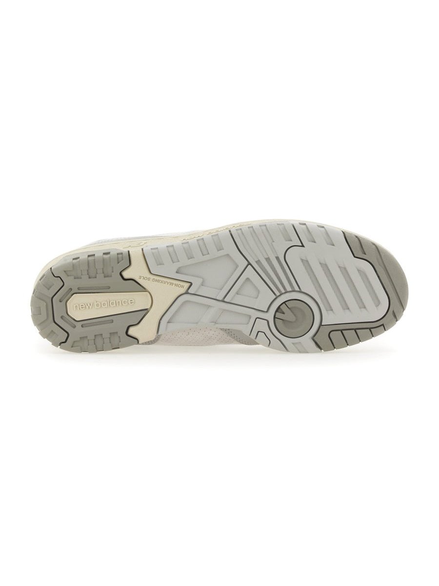 New Balance Leather Upper Sneaker — Gray, view 4