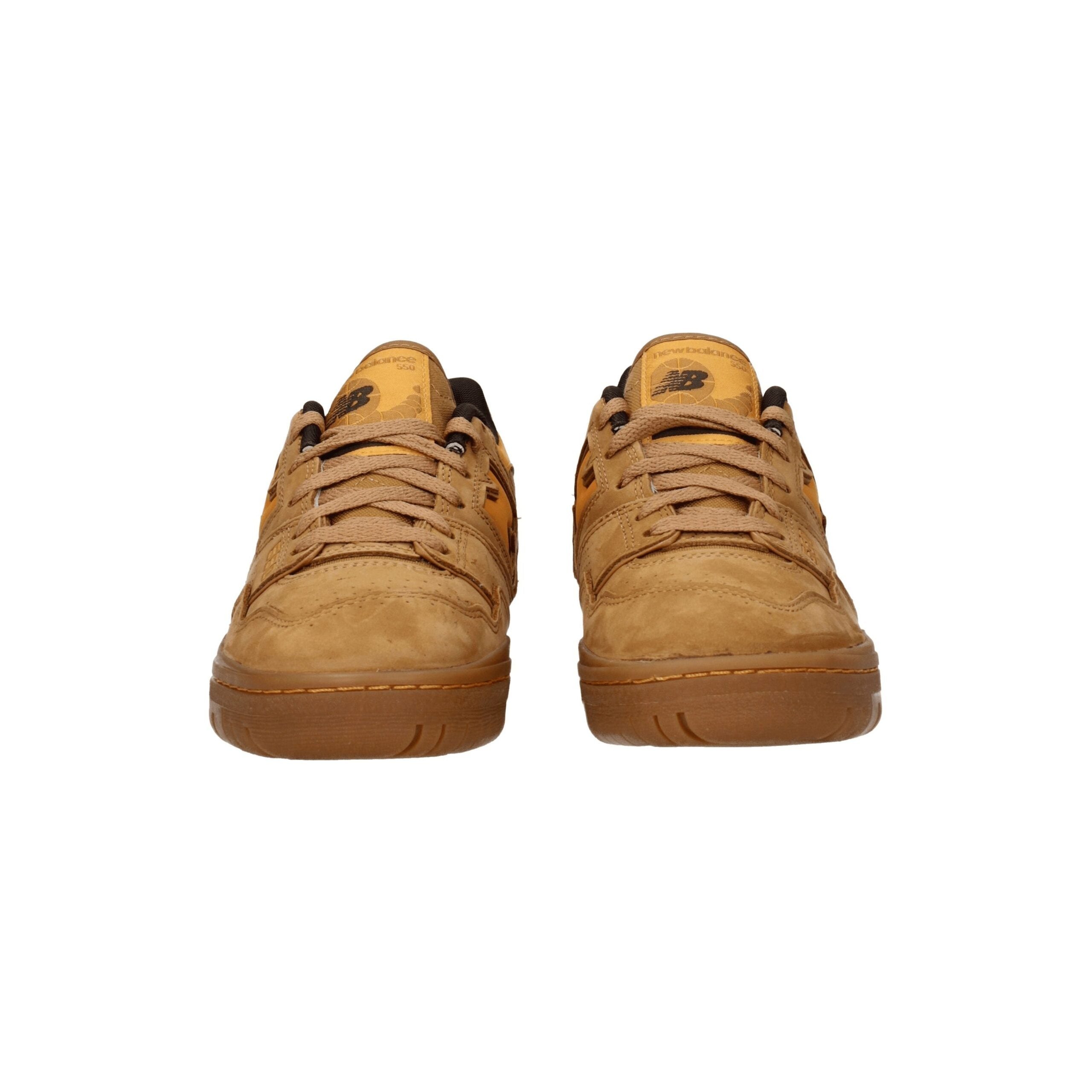 New Balance Suede Sneakers — Brown, view 3