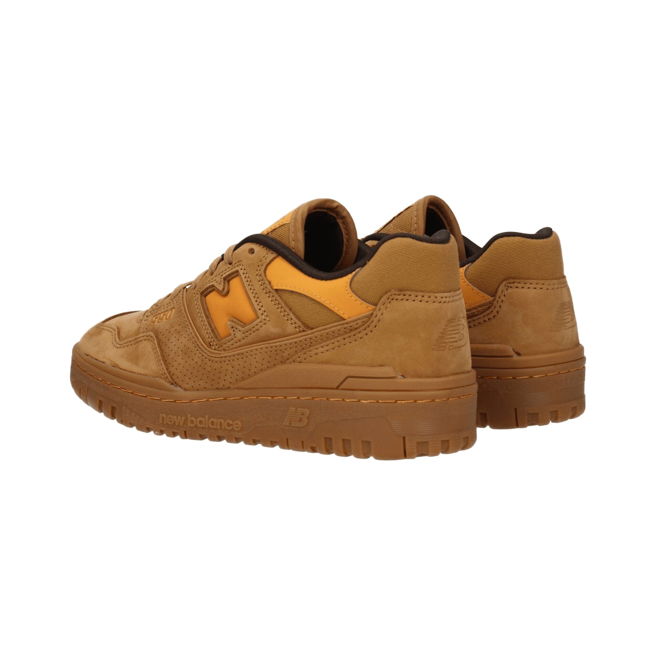 New Balance Suede Sneakers — Brown, view 4