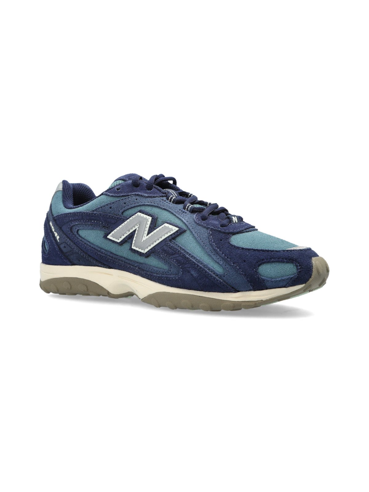 New Balance Suede and Leather Low-Top Sneakers — Navy by New Balance