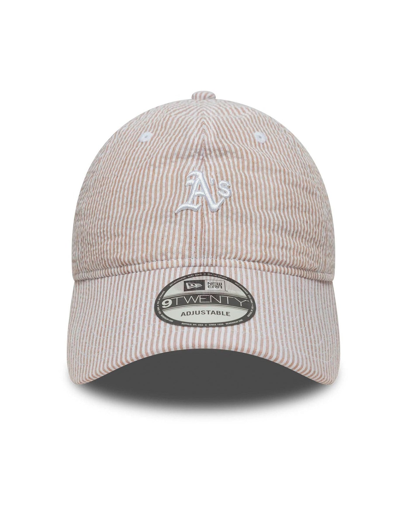 New Era Cap 60667565 Seersucker Baseball Cap — Beige by New Era Cap