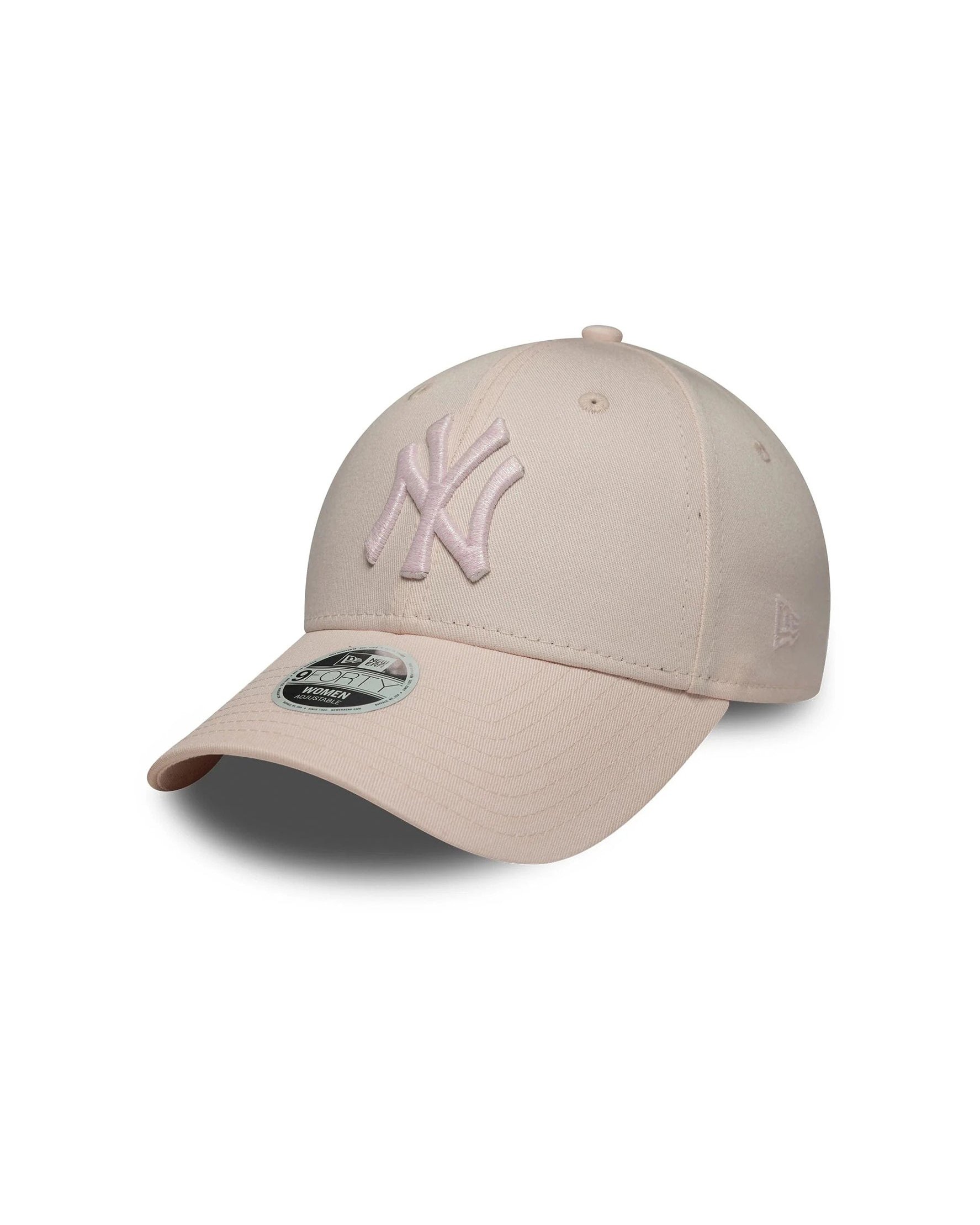 New Era Cap 60771738 Embroidered Logo Cotton Baseball Cap — Pink, view 2