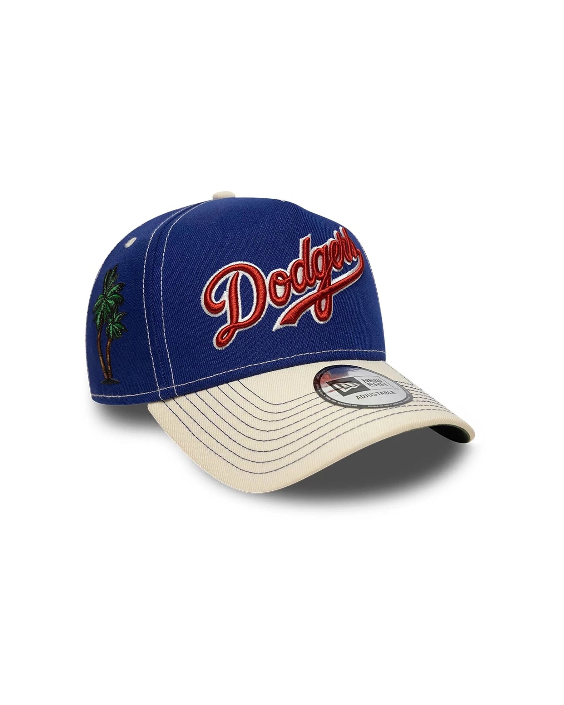 New Era Cap 60856326 LA Dodgers 9FORTY E-Frame Baseball Cap — Navy, view 2