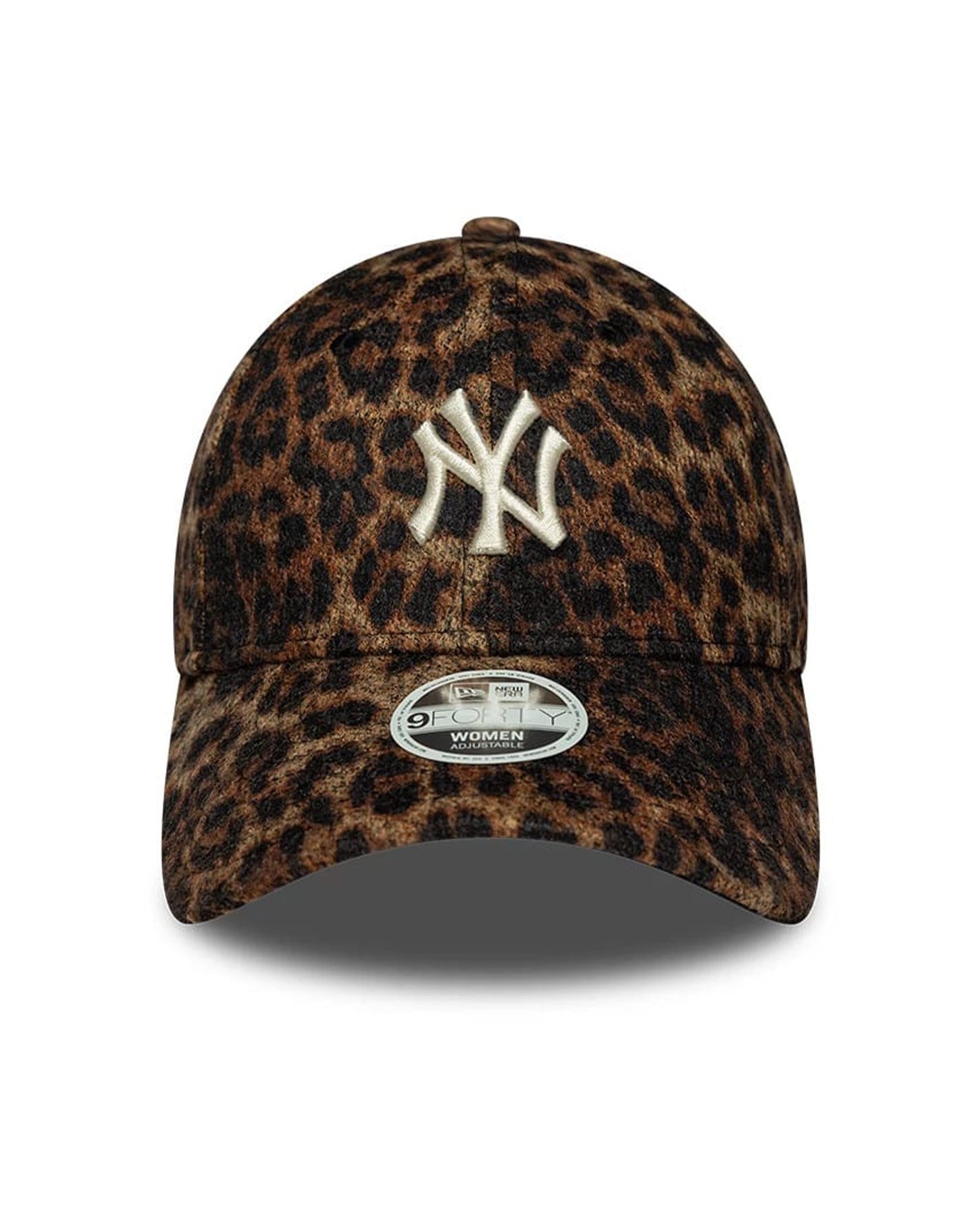 New Era Cap 60915734 Leopard Print Baseball Cap — Brown by New Era Cap
