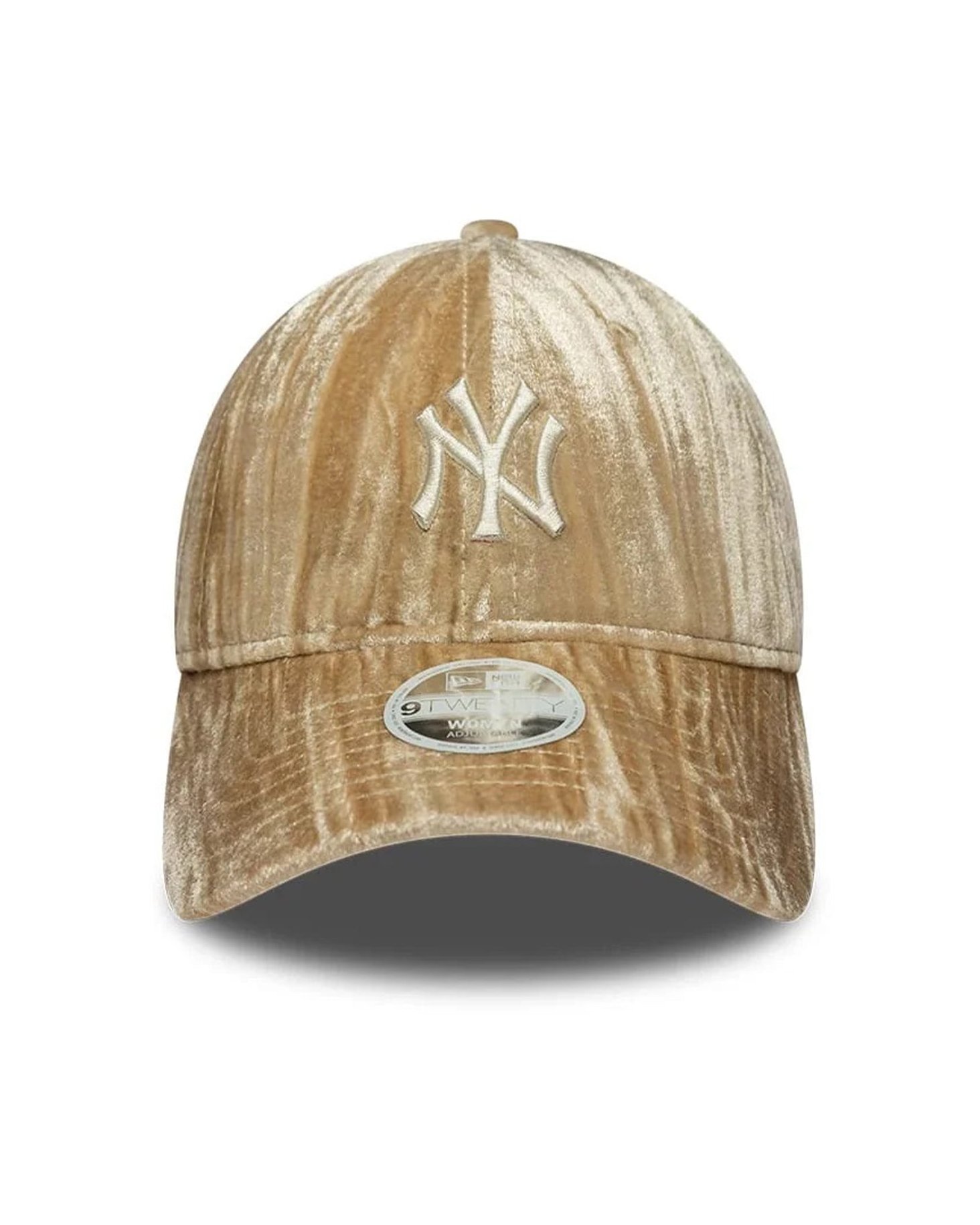 New Era Cap 60915794 Velour 9Twenty Baseball Cap — Beige by New Era Cap