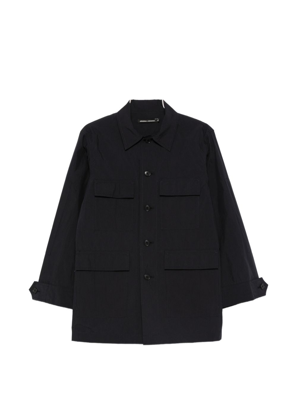 NICHOLSON & NICHOLSON Cotton Utility Jacket — Black by NICHOLSON & NICHOLSON