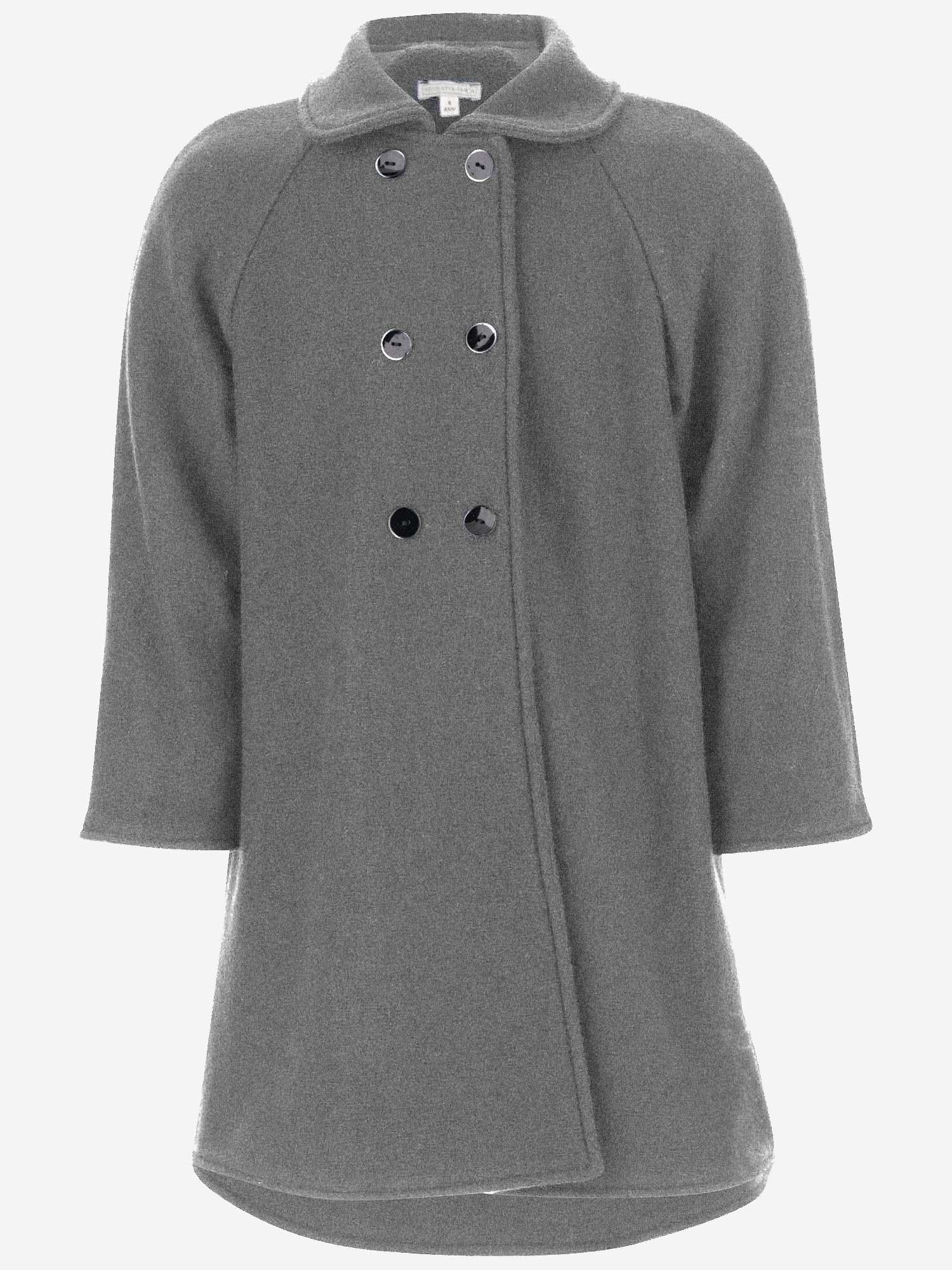 Nicoletta Fanna Davos Coat — Gray, view 3