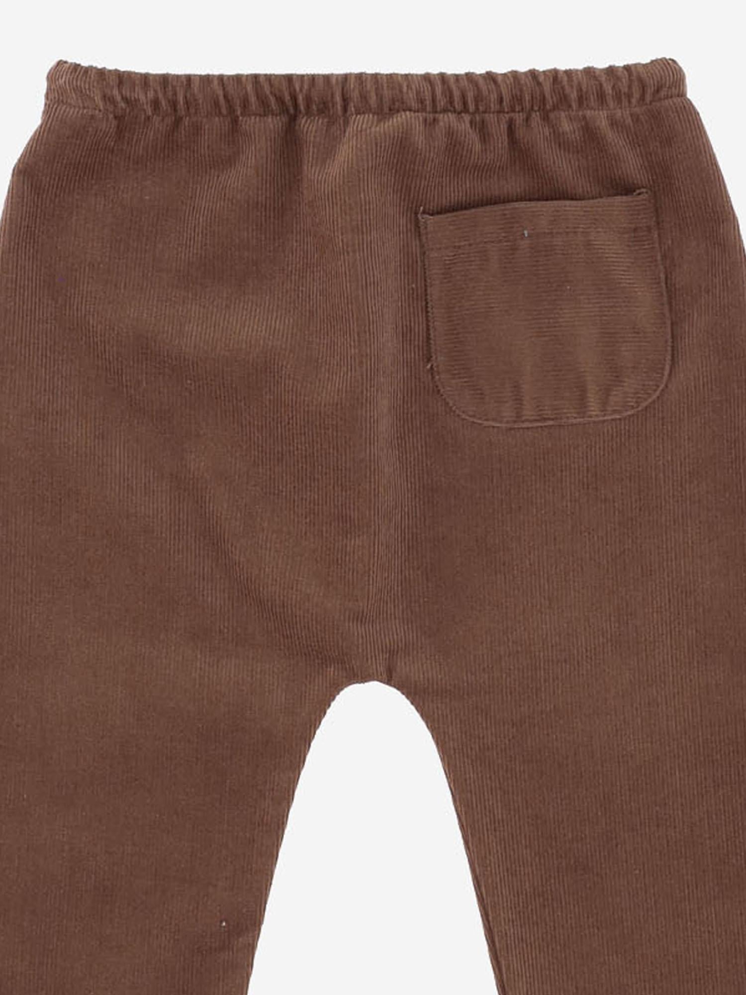 Nicoletta Fanna Trousers — Brown, view 2