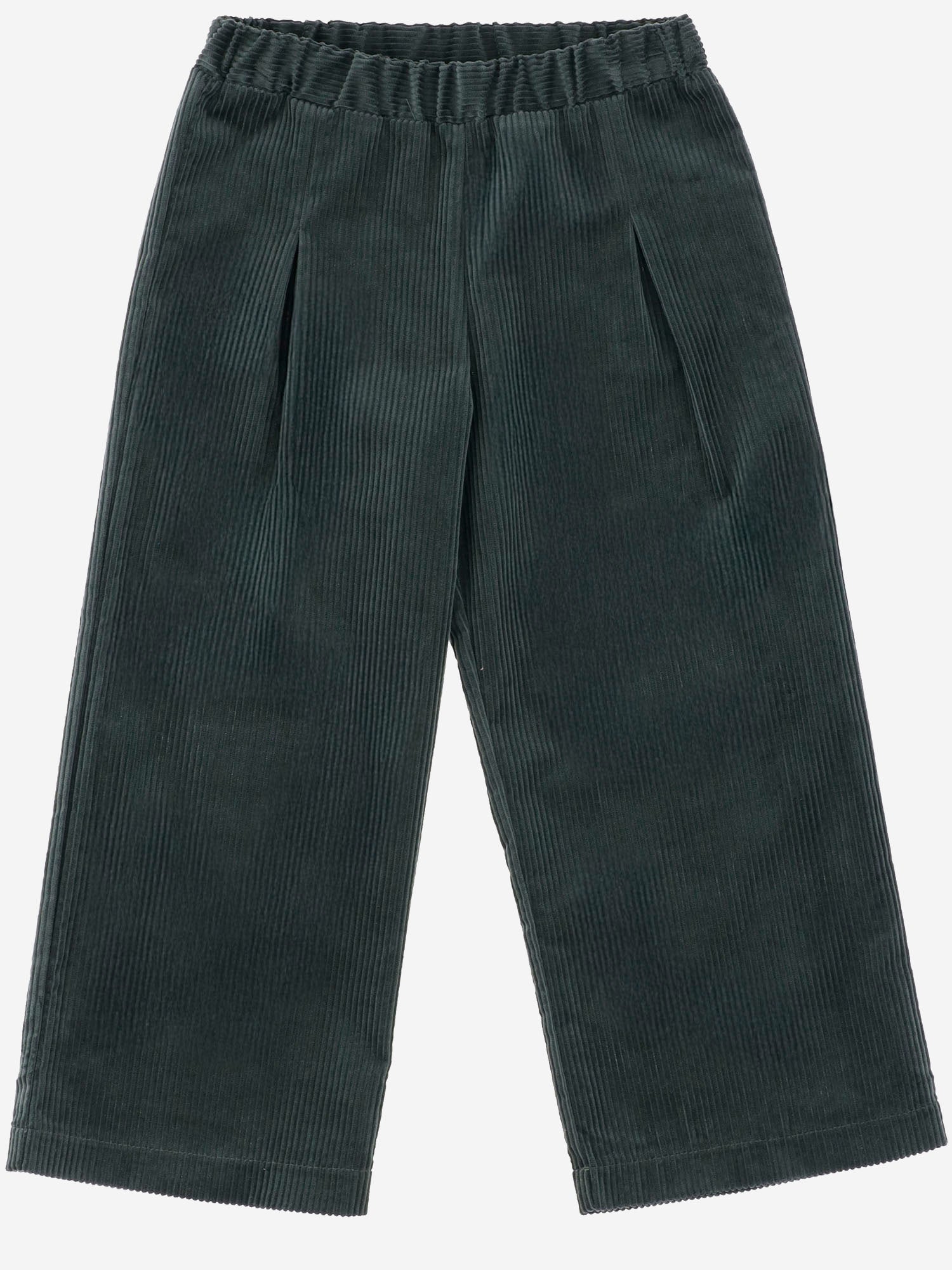 Nicoletta Fanna Trousers — Green, view 3
