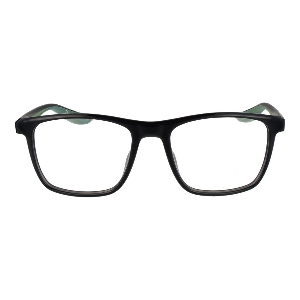 Nike NI-1063611 Stainless Steel Square-Frame Eyeglasses — Black, view 2