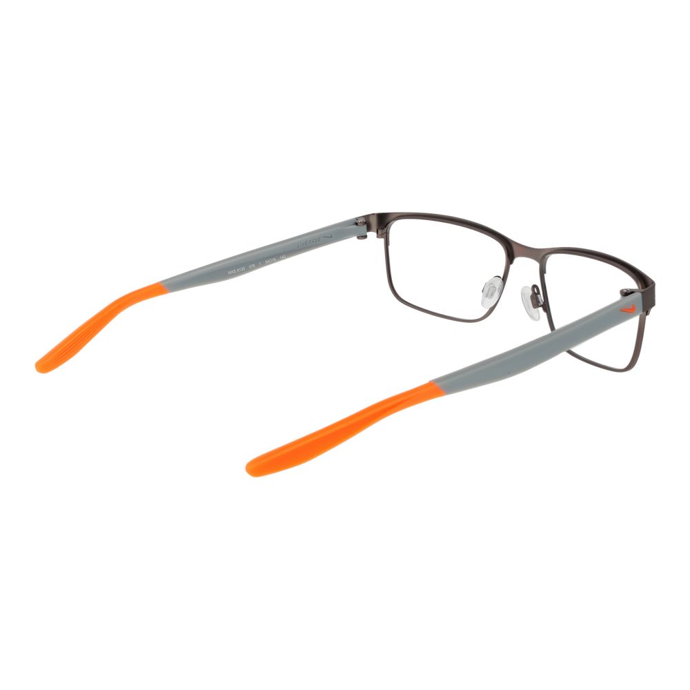 Nike NI-1063620 Stainless Steel Rectangle Eyeglasses — Black, view 3