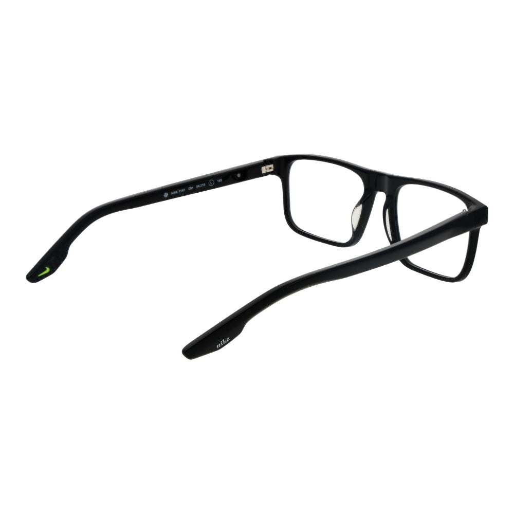 Nike NI-1063657 Square Acetate Eyeglasses — Black, view 3